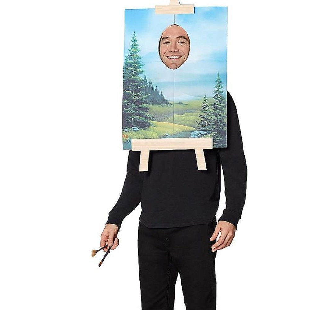 🎨 Bob Ross Adult Painting Costume